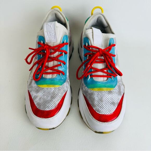 Puma Men's Running System RS-0 Optic Fiber Lace Up Sneakers Multicolor Sz US9.5 - Picture 6 of 10